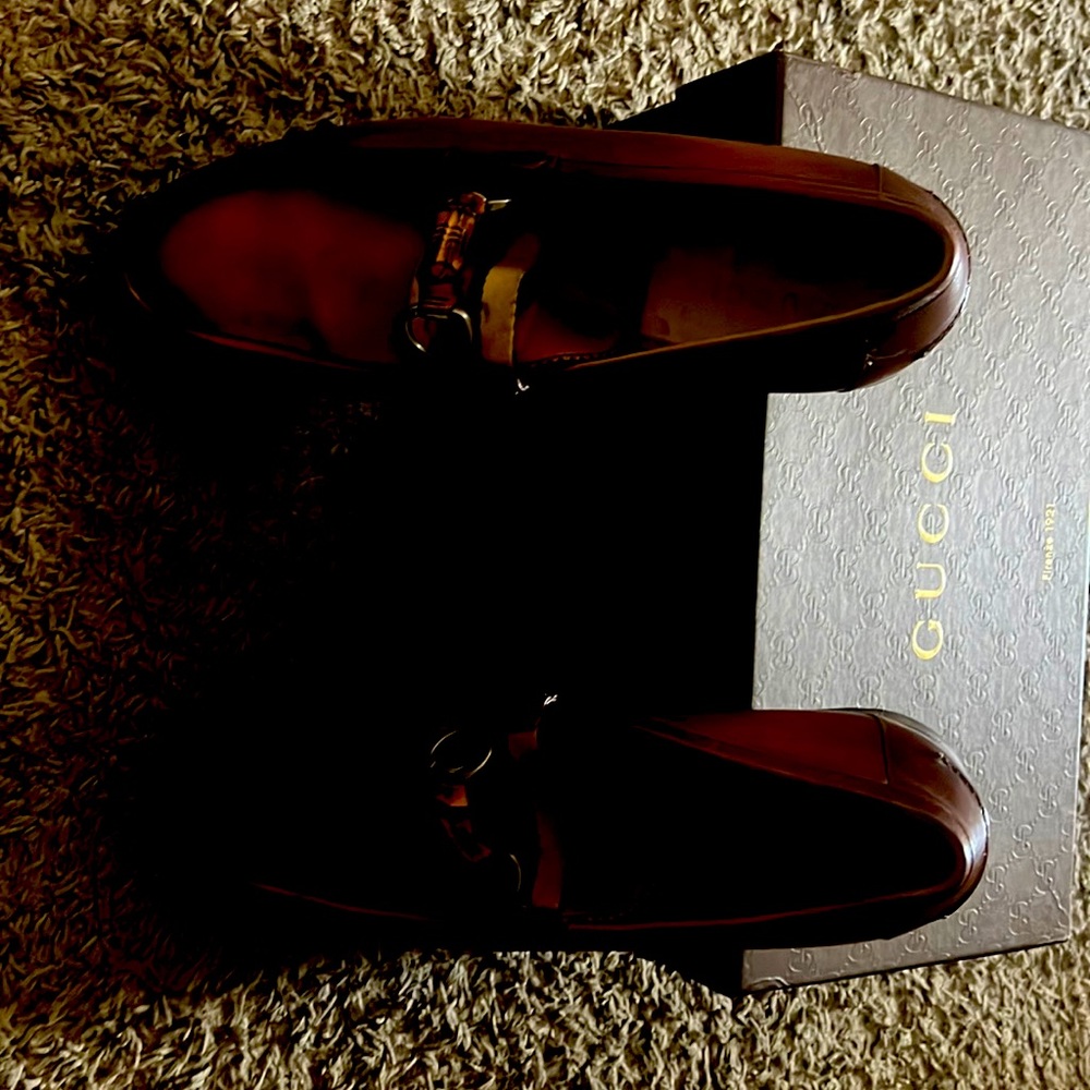 Gucci shoes.